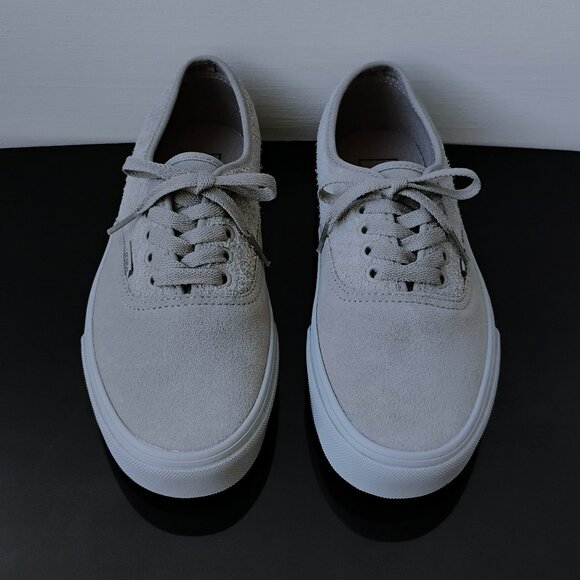 Vans Women's Authentic Suede Mix Sneaker in Awesome Moon Rock Brown Gray - Picture 3 of 11